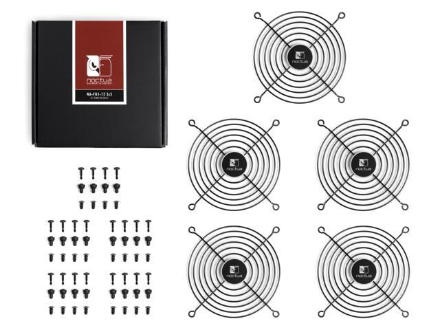 Noctua NA-FG1-12 Sx5, Fan Grills for 120mm Fans (Set of 5, Black)