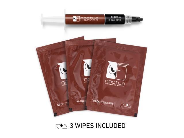 Noctua NT-H2 3.5g Pro-Grade Thermal Compound Paste incl. 3 Cleaning Wipes (3.5g) - image 2