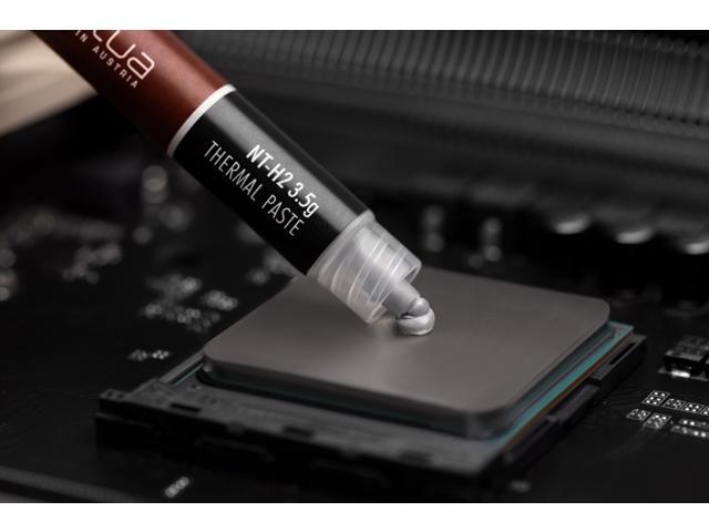 Noctua NT-H2 3.5g Pro-Grade Thermal Compound Paste incl. 3 Cleaning Wipes (3.5g) - image 4