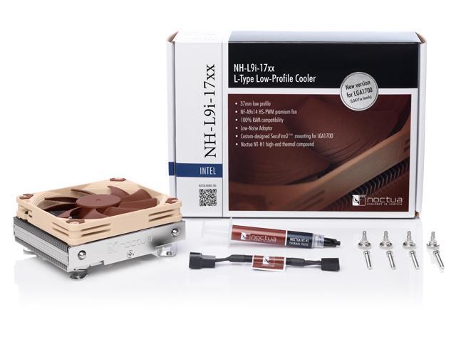 Noctua NH-L9i-17xx, Premium Low-Profile CPU Cooler for Intel LGA1700 and LGA1851 (Brown)