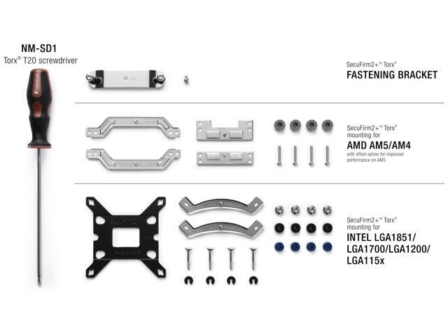 Noctua NM-M1-MP78, CPU Cooler Mounting-Kit for AMD AM5/AM4 and Intel LGA1851/LGA1700/LGA1200