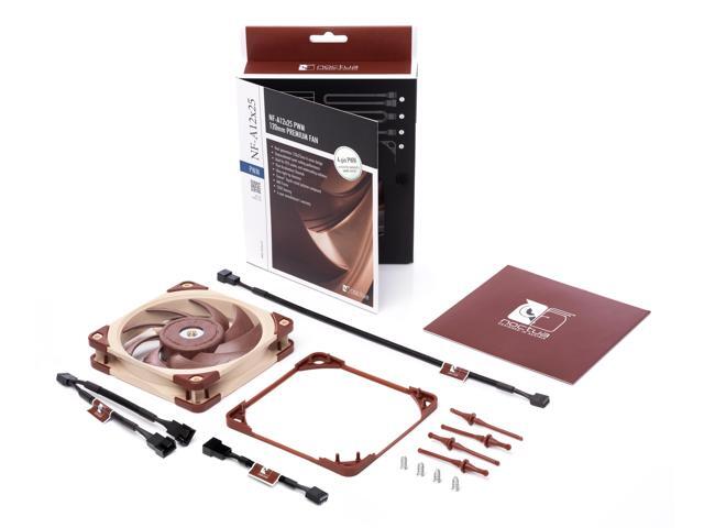 Noctua NF-A12x25 PWM, Premium Quiet Fan, 4-Pin (120mm, Brown)