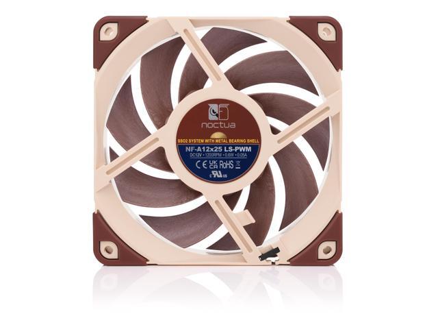 Noctua NF-A12x25 LS-PWM, Ultra Quiet Silent Fan, 4-Pin (120mm, Brown)