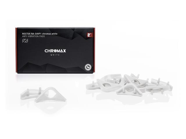 Noctua NA-SAVP1 chromax. white, Anti-Vibration Pads for 120/140mm Noctua Fans (16-pack, White)