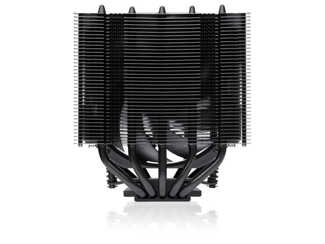 Noctua NH-D12L chromax. black, Low-Height Dual-Tower CPU Cooler (120mm, Black)
