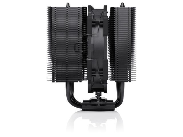 Noctua NH-D12L chromax. black, Low-Height Dual-Tower CPU Cooler (120mm, Black)