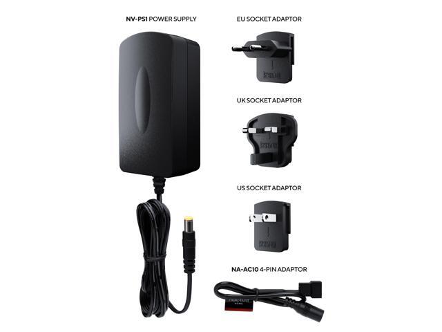Noctua NV-PS1, 24W 115/230V AC to 12V DC Switching Power Supply for Powering 12V PC Fans Off Wall Outlets (Black)