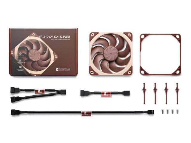 Noctua NF-A12x25 G2 LS-PWM, Premium-Quality Quiet 120mm PC Fan (Brown)