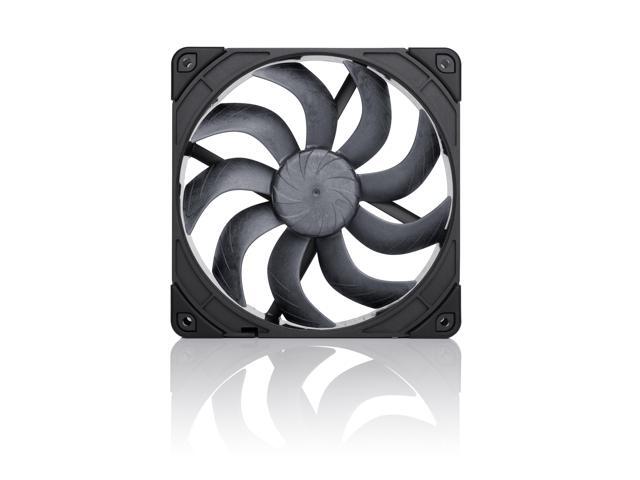 Noctua NF-A14x25 G2 PWM chromax. black, Premium-Quality Quiet 140mm PC Fan (Black)