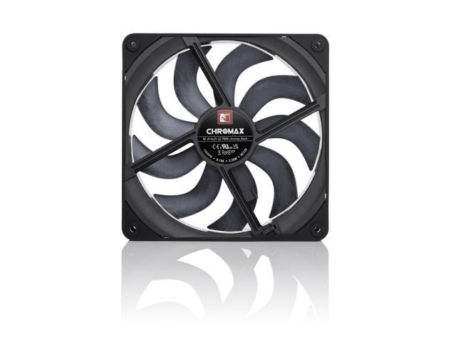 Noctua NF-A14x25 G2 PWM chromax. black, Premium-Quality Quiet 140mm PC Fan (Black)