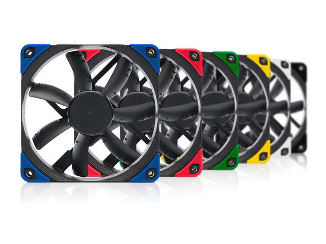 Noctua NF-S12A PWM chromax. black. swap, Premium Quiet Fan, 4-Pin (120mm, Black)