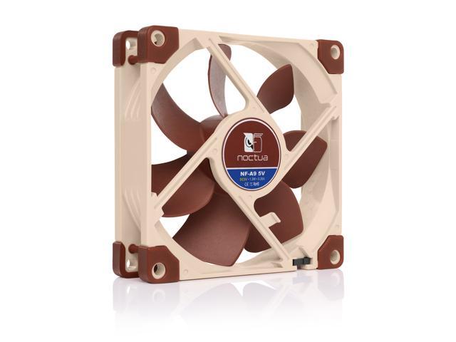 Noctua NF-A9 5V, Premium Quiet Fan with USB Power Adaptor Cable, 3-Pin, 5V Version (92mm, Brown)