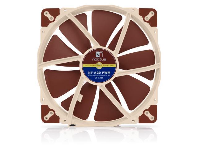 Noctua NF-A20 PWM, Premium Quiet Fan, 4-Pin (200x30mm, Brown)