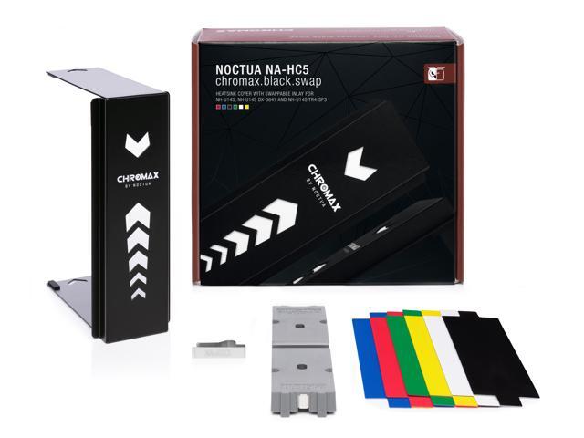 Noctua NA-HC5 chromax. black. swap, Heatsink Cover for NH-U14S, NH-U14S TR4-SP3 & NH-U14S DX-3647 (Black)