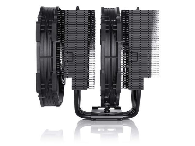 Noctua NH-D15 chromax. black, Dual-Tower CPU cooler (140mm, Black)