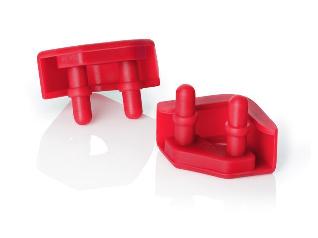 Noctua NA-SAVP5 chromax. red, Anti-Vibration Pads for 92mm & 80mm Noctua Fans (16-pack, Red)