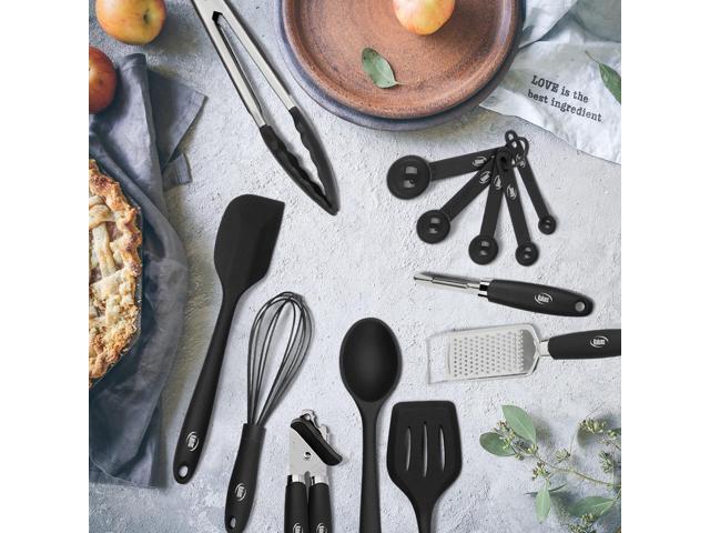Kaluns Complete Kitchen Utensils Set, Set of 24 Silicone Kitchen Gadgets, Premium Quality