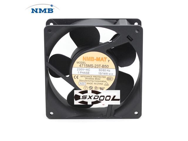 New NMB 4715MS-23T-B50 12cm 12038 230V 15W DC cabinet cooling fan