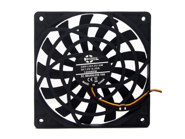 NEW 120mm slim fan 12012 0.19A 12MM thick slim chassis cpu cooling fan high quality silent cooler