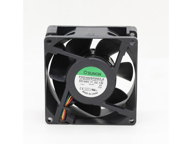 SUNON PSD4808PMBX-A 80*80*38MM 8038 8cm DC 48V 22.1W Server Square inverter axial cooling Fans case cooler