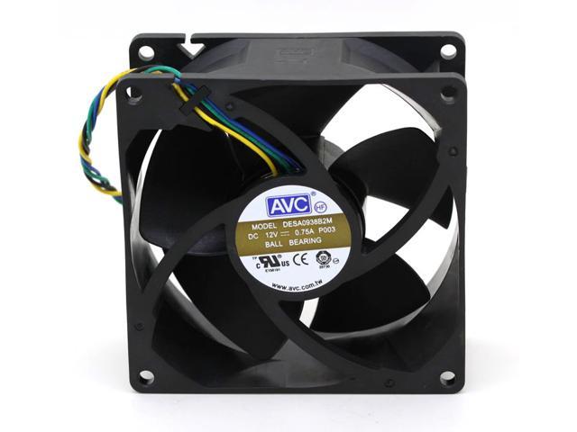 AVC DESA0938B2M 12V 0.75A 9038 9cm 4 line server cooling fan for AVC 90*90*38mm cooler