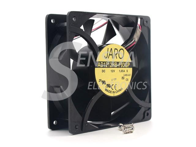 ADDA JARO AD1212HB-F93GP 12cm 38mm 12038 New original 200CFM PC Cooling fan 3pin Metal 4 Screws Ball Bg 330* 12V 1.95A 200CFM PC Cooler 3pin...
