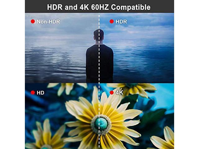 J-Tech Digital 4K 60HZ HDMI Audio Extractor Converter SPDIF + 3.5MM Output Supports HDMI 2.0, 18Gpbs Bandwidth, HDCP 2.2, Dolby Digital/DTS...