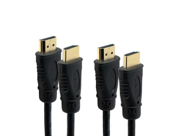 8K HDMI 2.1 Cable 6Ft. 48Gbps [2-Pack] By J-Tech Digital