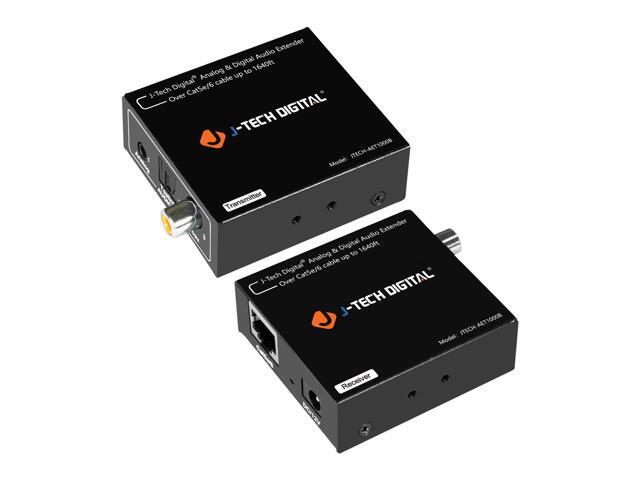 J-Tech Digital JTECH-AET1000B Analog & Digital Audio Extender over CAT