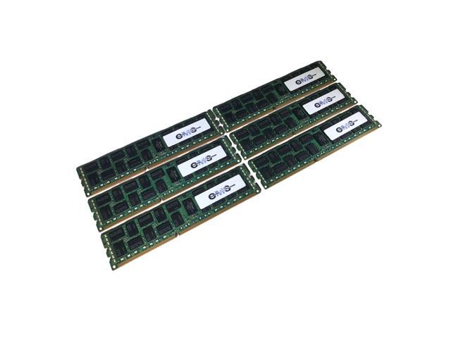 CMS 48GB (6X8GB) DDR3 10600 1333MHZ ECC REGISTERED DIMM Memory Ram Upgrade Compatible with HP/Compaq Workstation Z600 C2 Seires Only Ddr3 Ecc Reg...