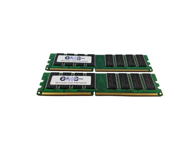 CMS 4GB (2X2GB) DDR1 2700 333MHZ ECC REGISTERED DIMM Memory Ram Upgrade Compatible with Sun Fire V215, V245, V240, V445 Ddr1 For Server Only - B60