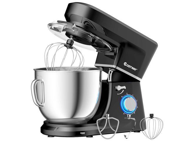 Photos - Food Mixer / Processor Accessory Costway Tilt-Head Stand Mixer 7.5 Qt 6 Speed 660W with Dough Hook, Whisk & 