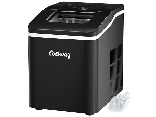 Photos - Other kitchen appliances Costway Portable Ice Maker Machine Countertop 26Lbs/24H Self-cleaning w/ S 