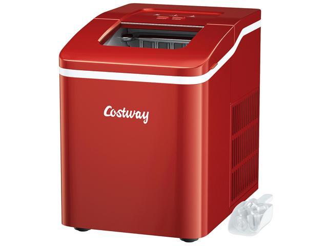 Photos - Other kitchen appliances Costway Portable Ice Maker Machine Countertop 26Lbs/24H Self-cleaning w/ S 