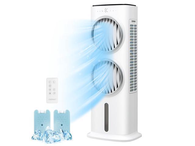 Photos - Other climate systems Costway 3-in-1 Evaporative Air Cooler w/ Fan & Humidifier Swamp Fan w/ 9H 