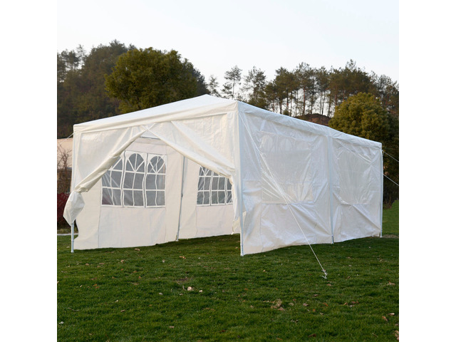Outdoor 10'x20'Canopy Party Wedding Tent Heavy duty Gazebo Pavilion Cater Events