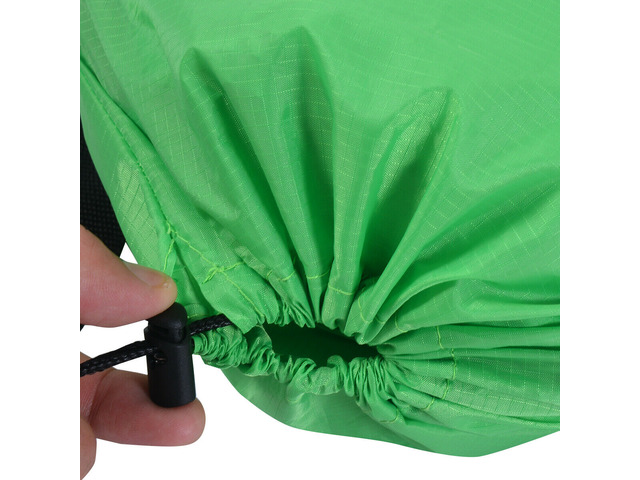 Outdoor Portable Lazy Inflatable Sleeping Camping Bed Green