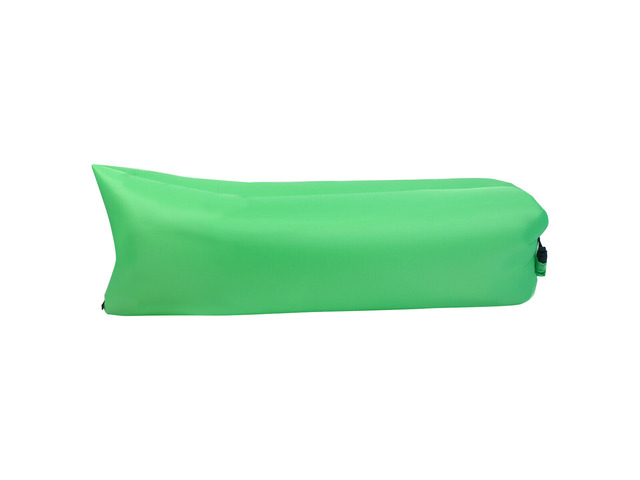 Outdoor Portable Lazy Inflatable Sleeping Camping Bed Green