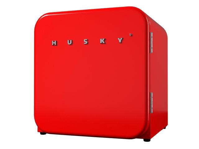 Photos - Fridge HUSKY 1.51 cu. ft. Retro Freestanding Mini   OSFR001-RM (Red)