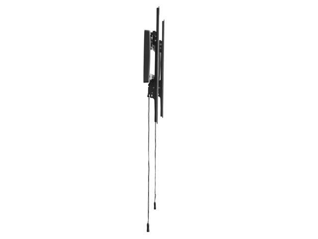 Promounts Premium Flat TV Mount for 37'-100' TVs up to 143lbs with Post Level and Easy Release Lock