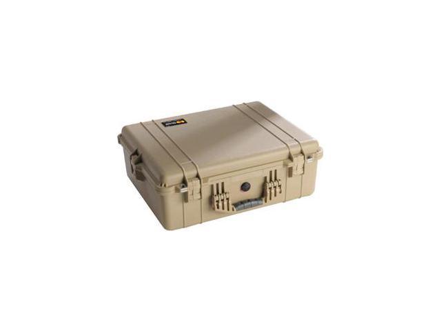 Pelican 1600 Protector Pressurized 24x19x8in Case, Desert Tan w/Foam
