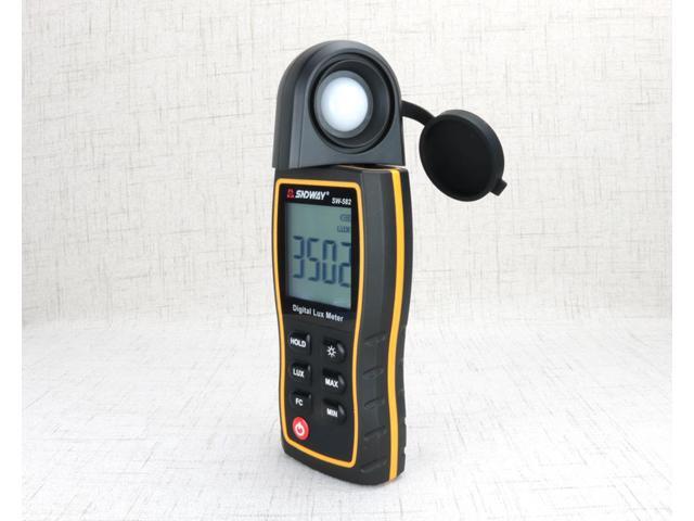 SNDWAY SW-582 Digital luxmeter Lux / FC meter Light Meter for photography Luminometer Photometer hand-held spectrometer Illuminomete 200000Lux