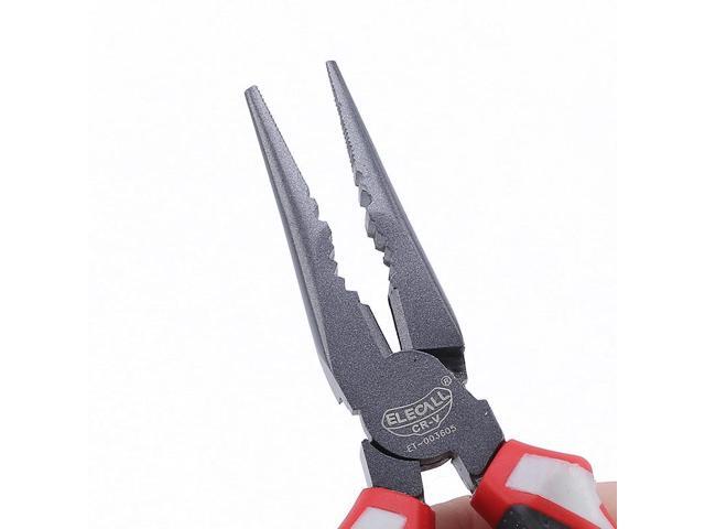 ELECALL Wire cutter pliers Long nose nippers Cable Wire Side Cutter Cutting Nippers Pliers Jewelry hand tools