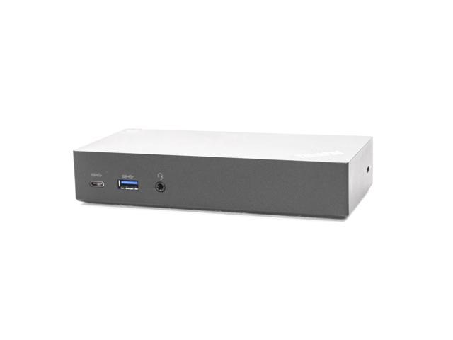 New Lenovo ThinkPad USB-C Dock 40A9 DK1633 Laptop Docking Station 40A90090US SD20L36276 03X7194 w/ USB-C Cable & 90w AC Adapter