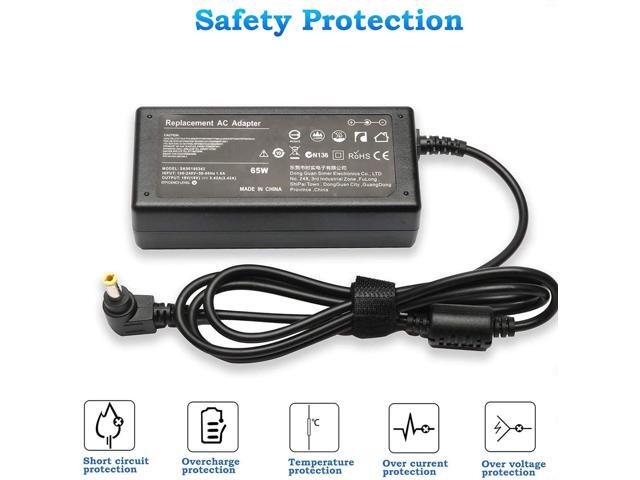 AC Adapter Charger for Dynabook Tecra A40-G-BTO, A40-E BTO, A30-E-BTO. by Galaxy Bang USA