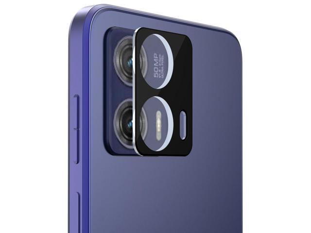 HD Tempered Glass Camera Lens Protector for Motorola Moto G 5G 2023 - Black