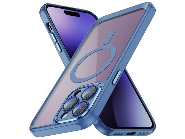 Shade Series MagSafe Case with Camera Lens Protector for iPhone 15 Pro Max - Blue
