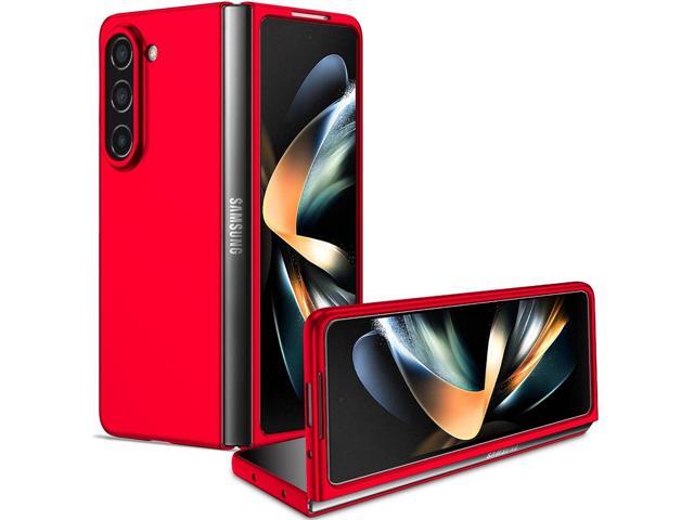 Slim Protective Cover for Samsung Galaxy Z Fold 5 - Red