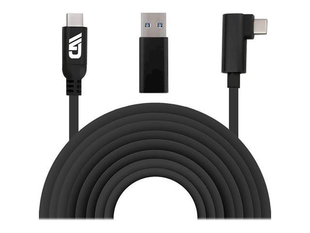 CASEMATIX - 13 Charge-And-Sync Cable For PC Gaming On Meta Quest 3S, 3, 2 and Pro VR Headset - Black