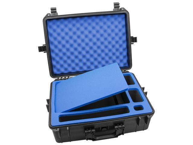 CASEMATIX Hard Shell Travel Case Compatible with PlayStation 5 Console, Controllers, Games and Accessories - Custom Foam Fits Both Disc and Digital...
